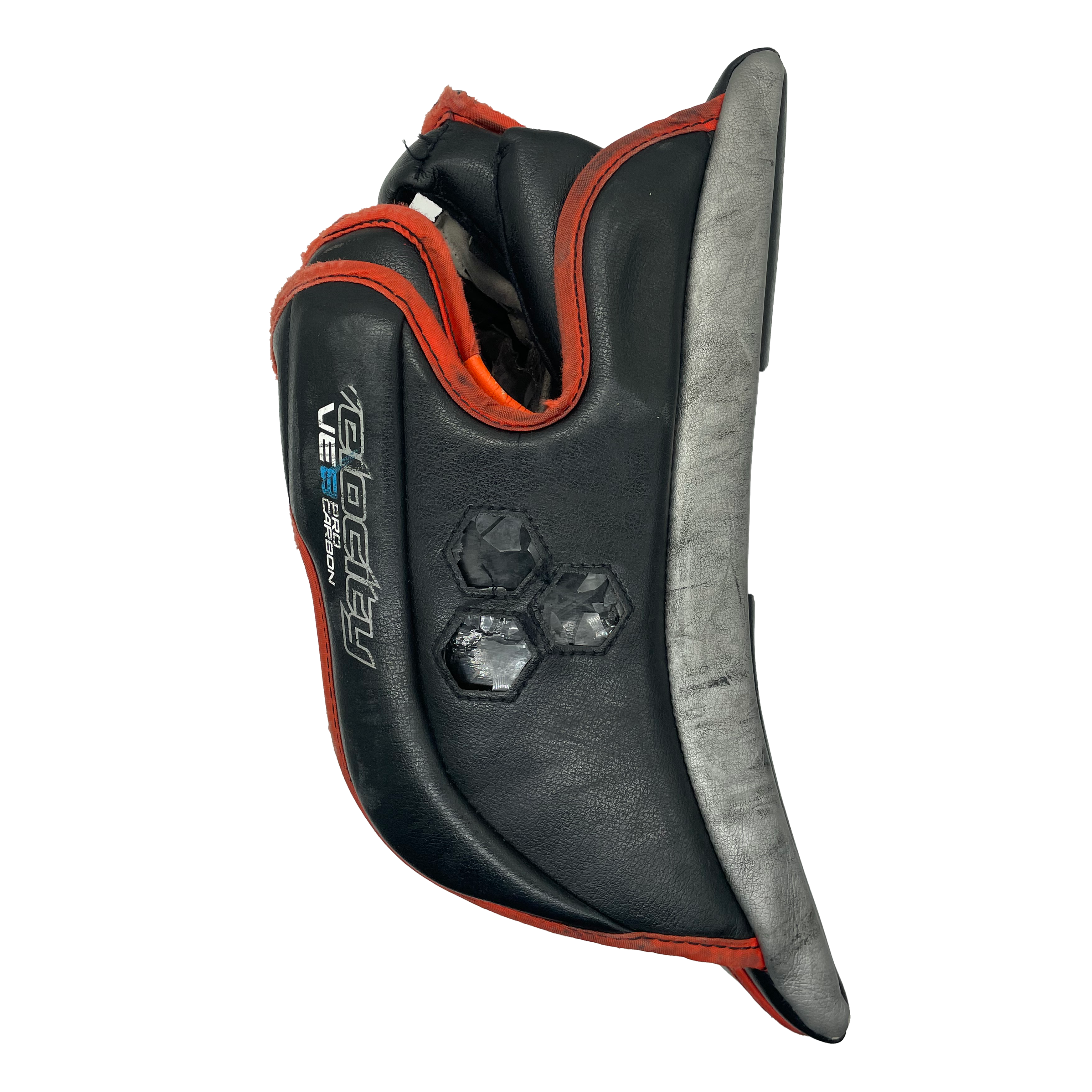 Bloqueur de gardien Vaughn Velocity VE8 Pro Carbon d'occasion (orange/noir/argent)